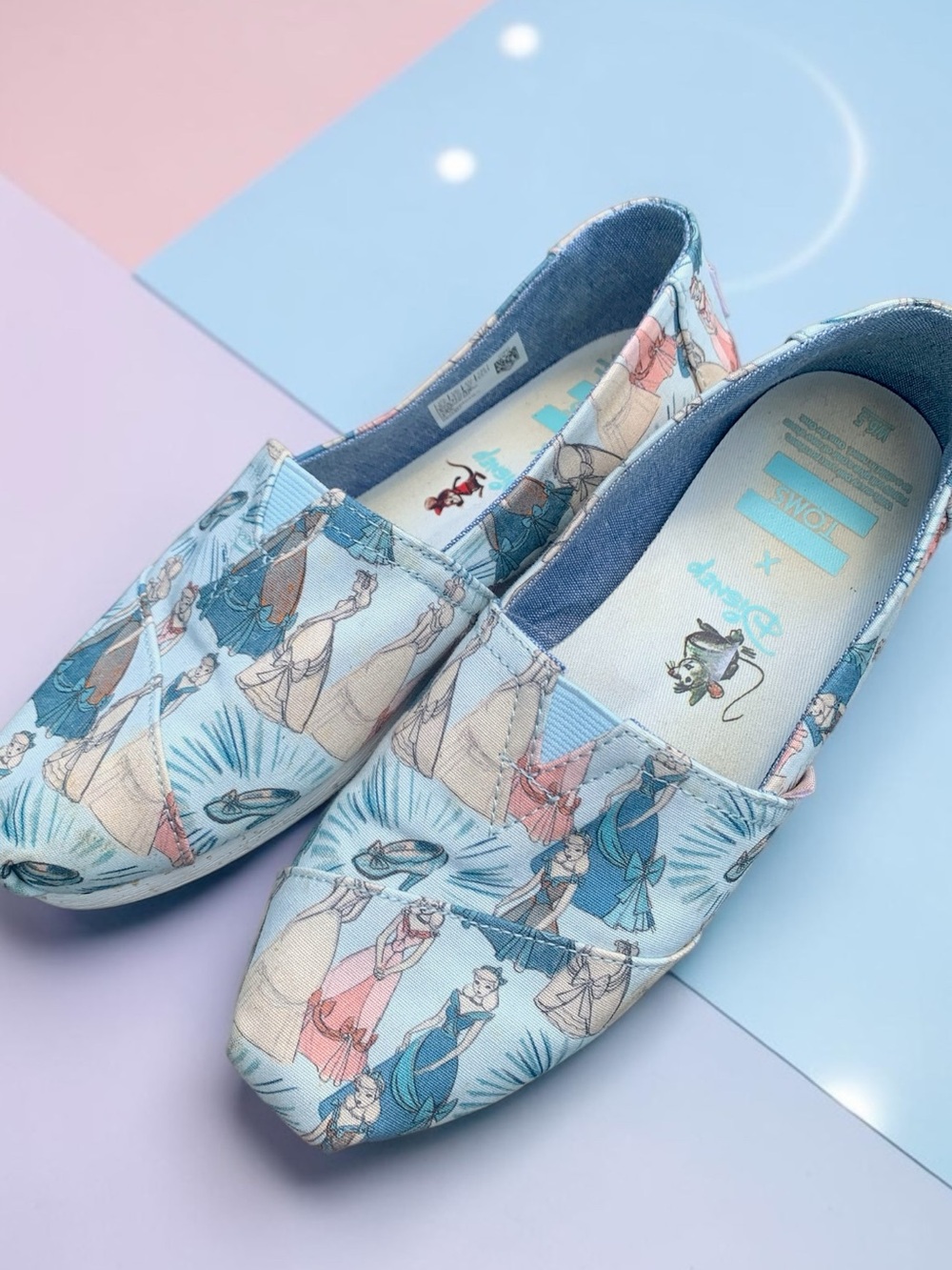 Disney x Tom’s Princess Shoes 6.5